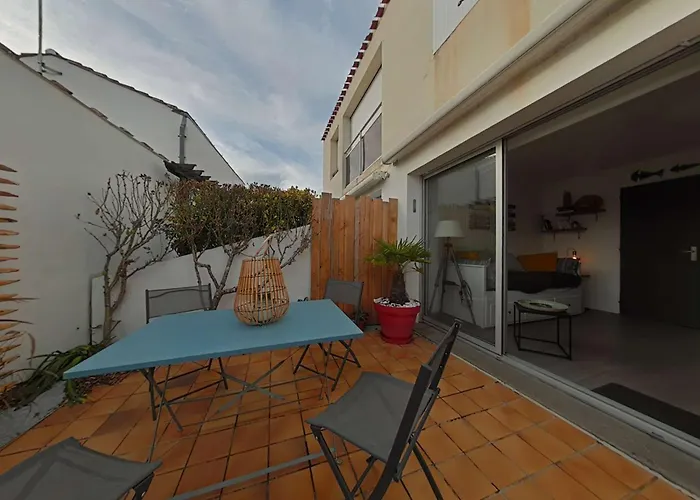 Rénové à 2 Pas De La Avec Terrasse Privée, Parking Et Ménage Inclus - - Fr-1-224b-36 Apartamento Noirmoutier-en-l'Île